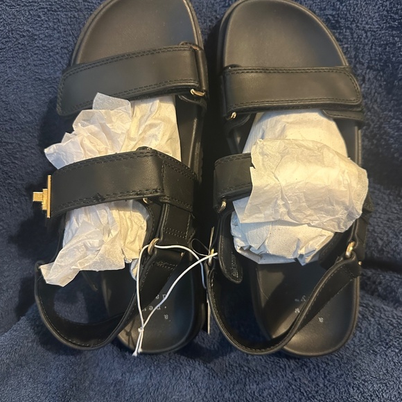 Women’s Janie Ankle Strap Sandals Black Size 9 - Picture 5 of 6